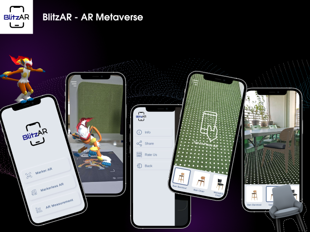 Blitzar – AR Application