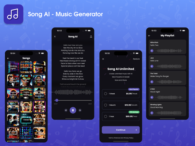 Song AI – Music Generator