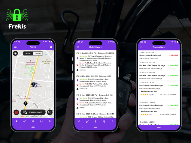 Frekis: Bicycle Rental & Sharing App