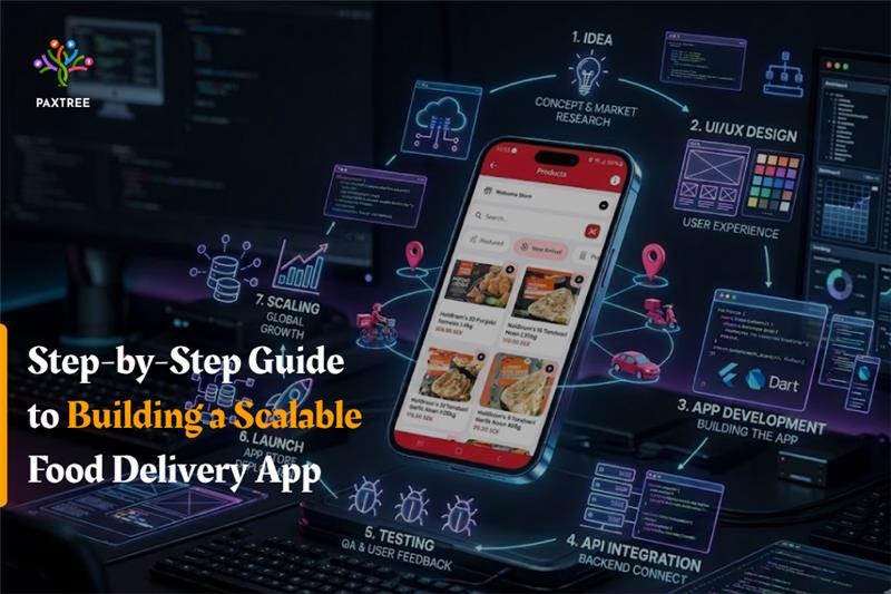 Step-by-Step Guide to Building a Scalable Food Delivery App