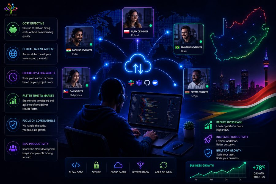 Benefits of Hiring Remote Developers for South African Companies