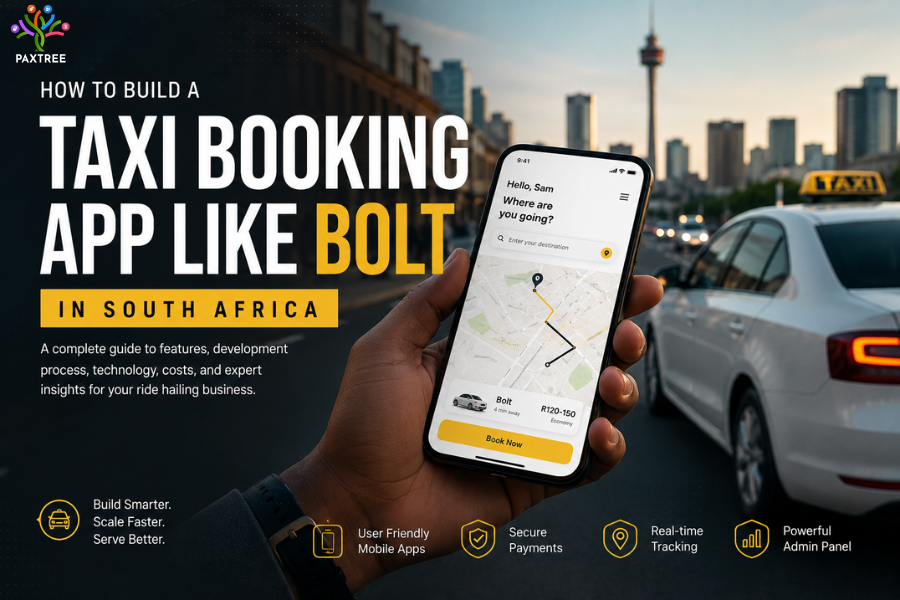 How to Build a Taxi Booking App Like Bolt in South Africa