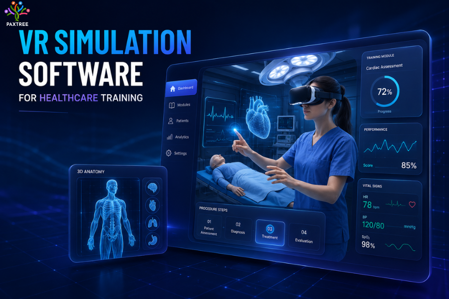 VR Simulation Software for Healthcare Training